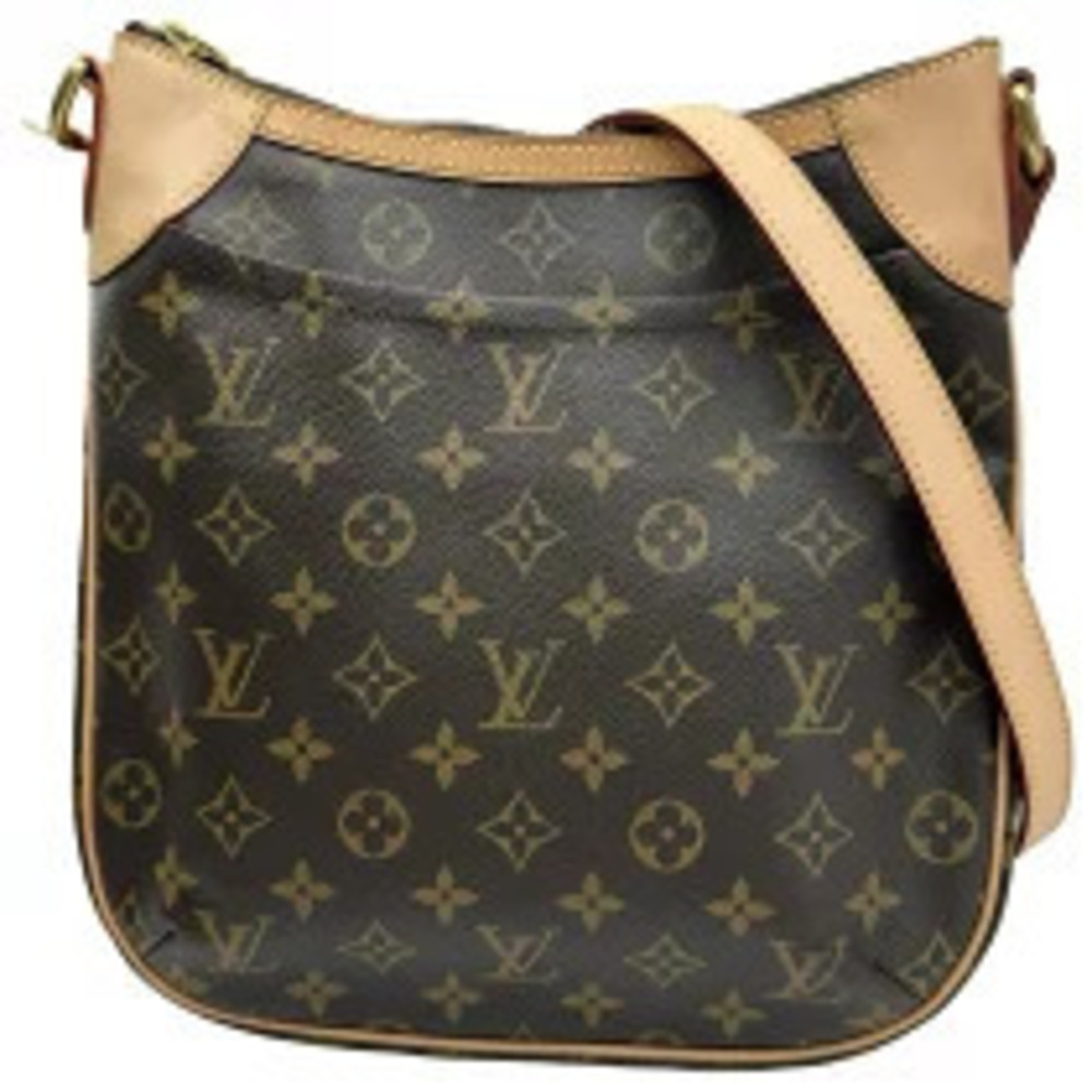 Louis Vuitton Odeon Brown Monogram Canvas Shoulder Bag